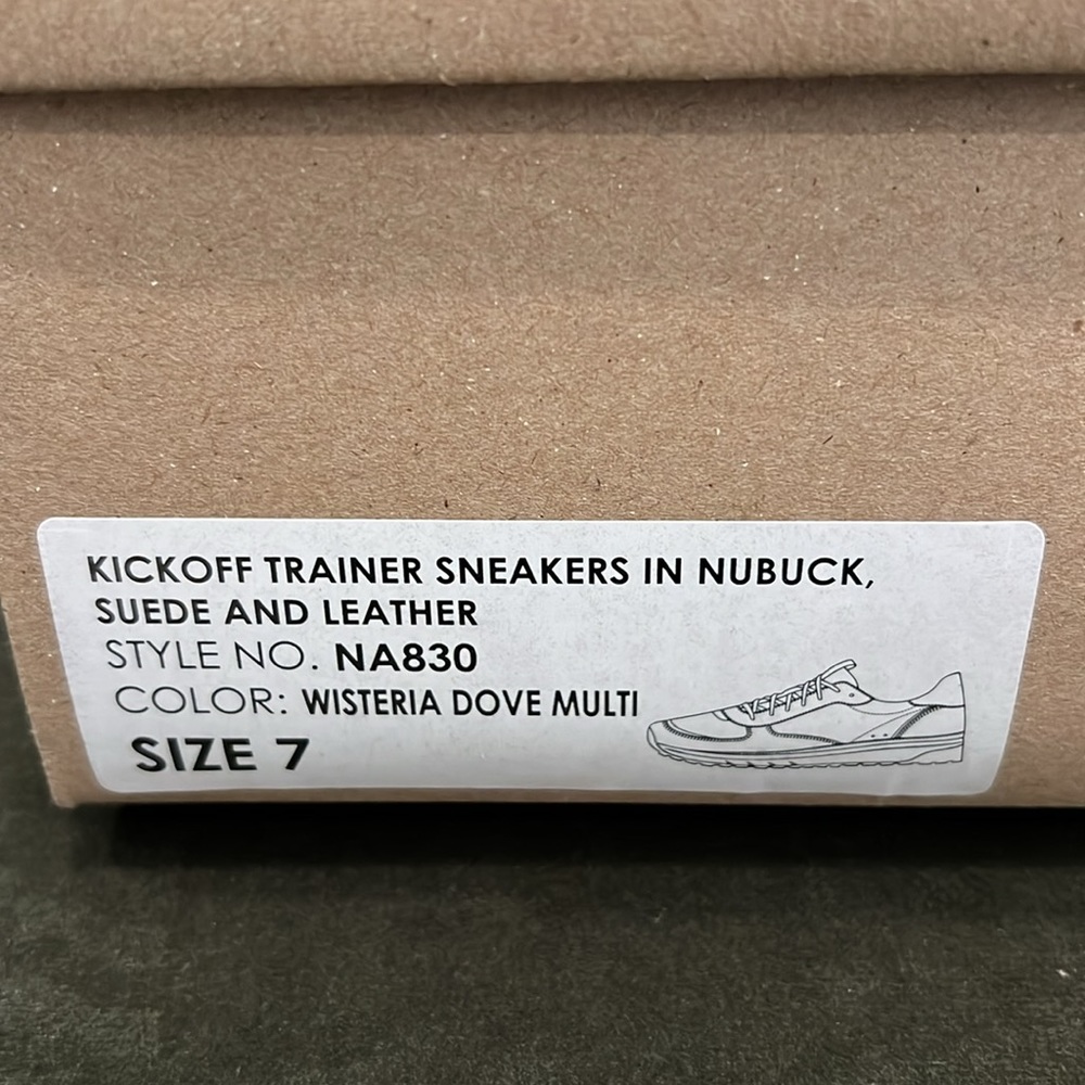 NIB Madewell Kickoff Trainer Sneakers in Nubuck Suede and Leather - Picture 12 of 14